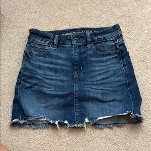 American Eagle Outfitters Dark Blue Mini Skirt